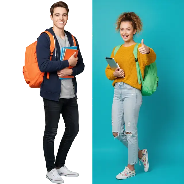 studenti durante un’attività di formazione scuola-lavoro all’estero